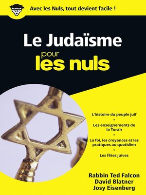 cover image of Le Judaïsme Pour les Nuls, édition poche
